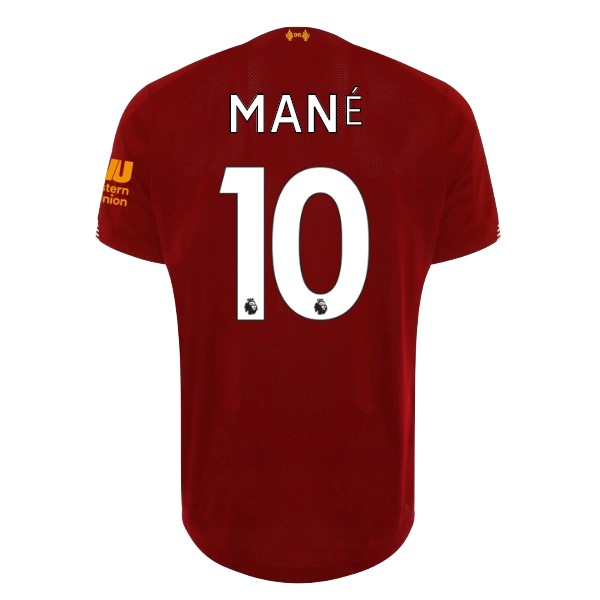 Maillot Football Liverpool NO.10 Mane Domicile 2019-20 Rouge